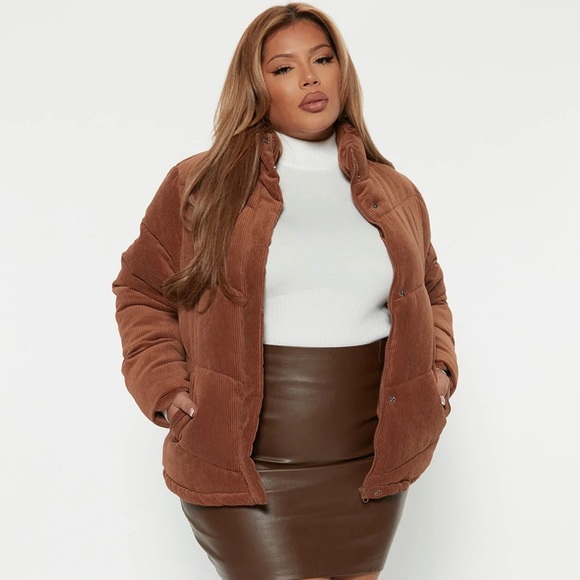 Fashion Nova Jackets & Coats Nwt By The Campfire Corduroy Jacket